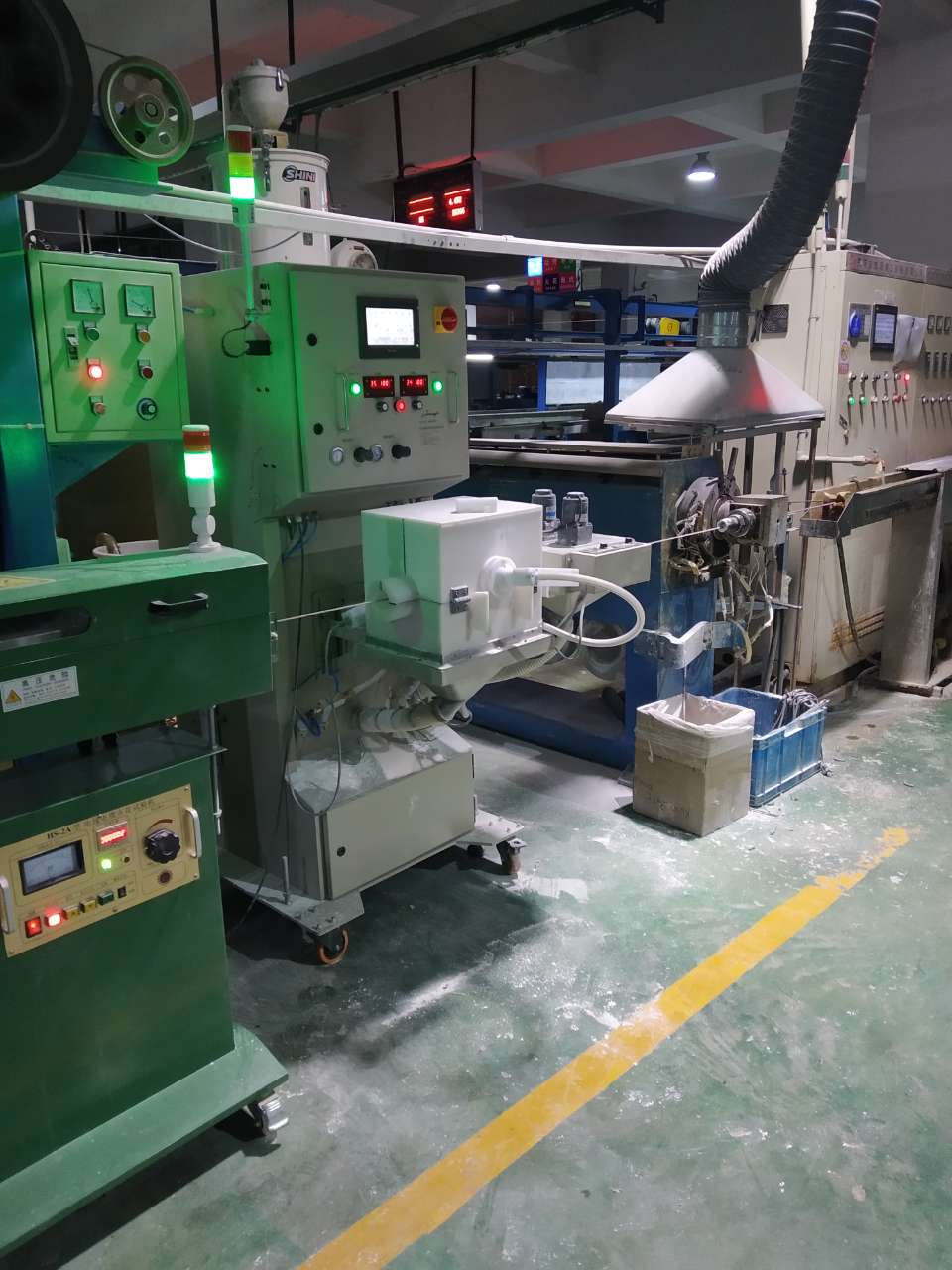靜電過粉機在電線電纜行業(yè)上的應(yīng)用案例